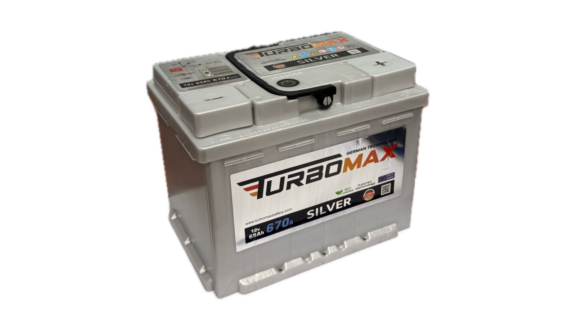 TURBOMAX Silver L2 65Ah 670A R